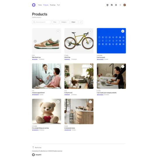 eCommerce Voxel Demo