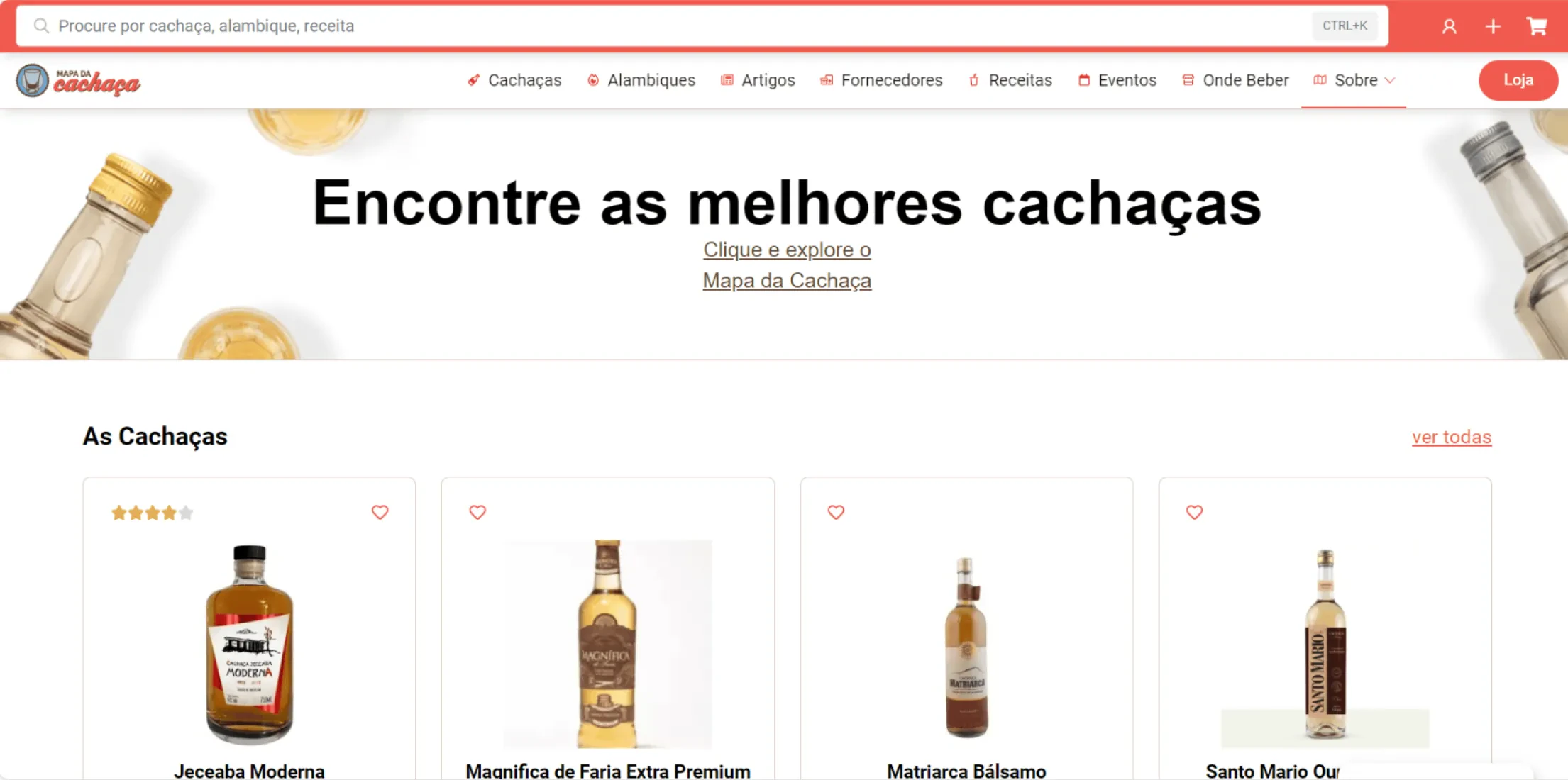 Mapa da Cachaça