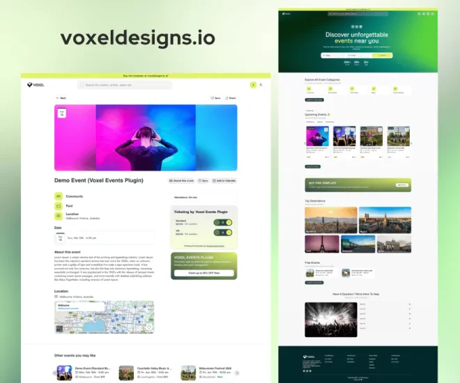 Events by VoxelDesigns