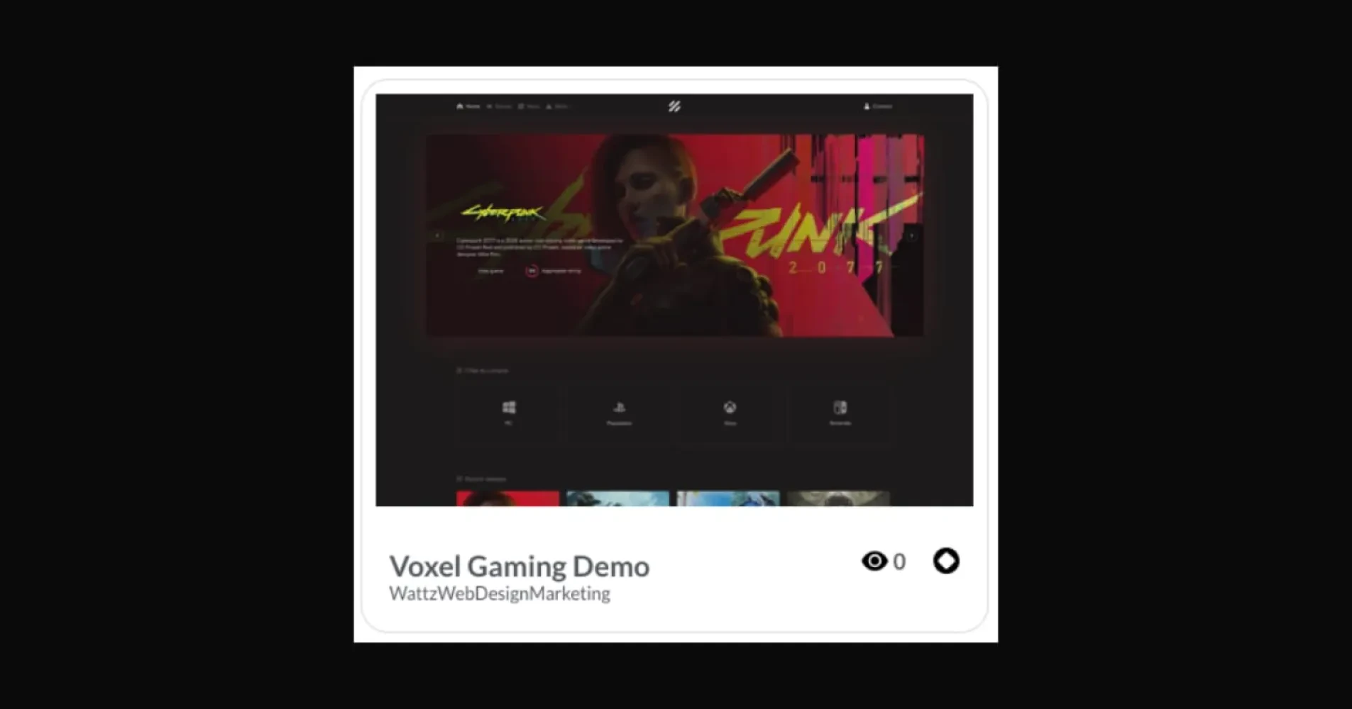 Voxel Guide Website Preview Card