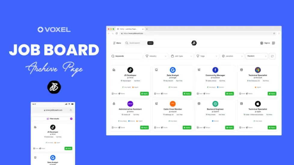 JOB BOARD -Archive Page