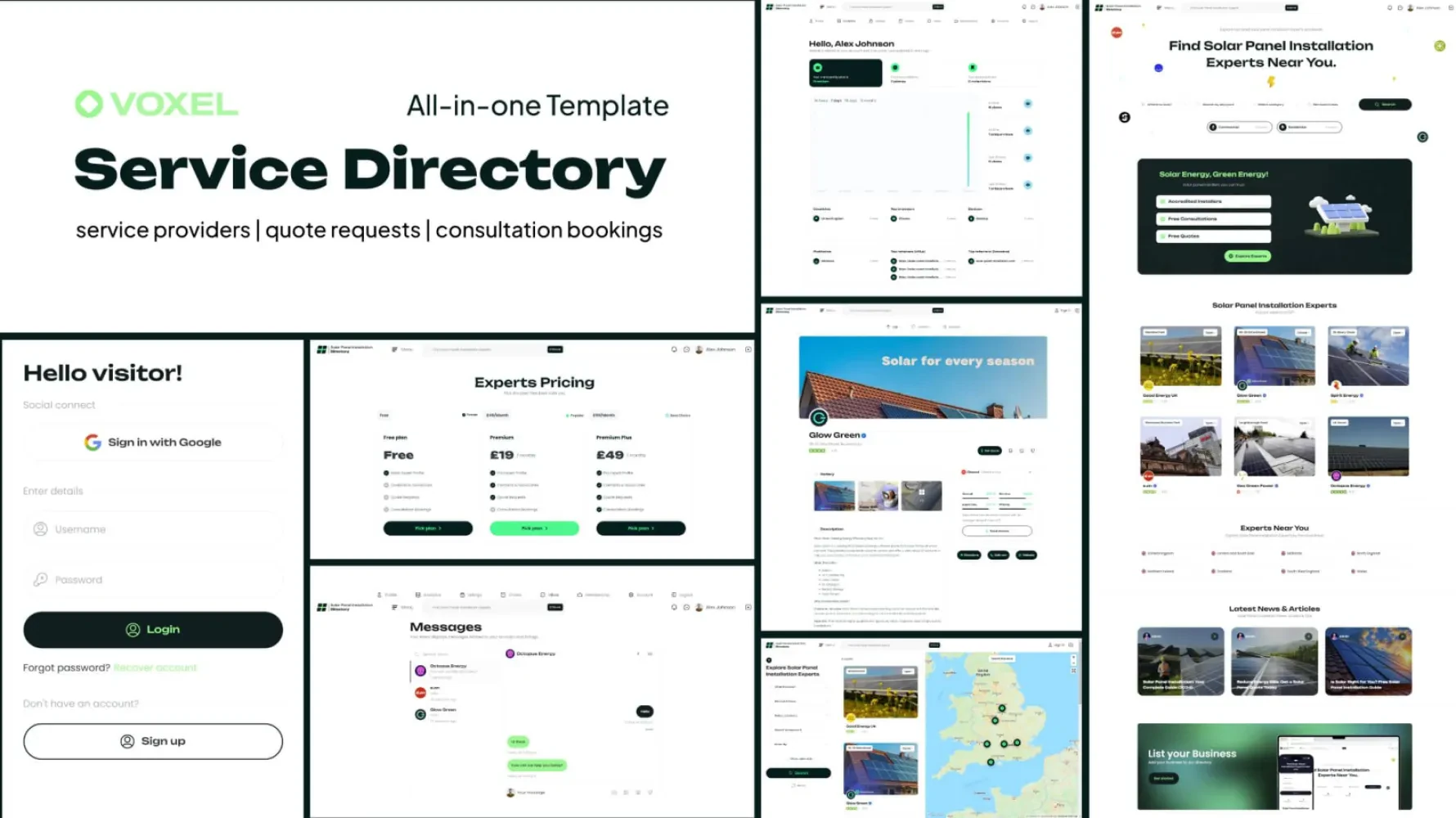 Service Providers Directory Template (20 in 1) - V1.1
