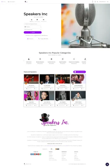 Speakers Inc