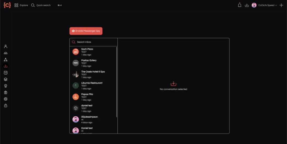 Voxel Theme Messenger Admin by CoDicts