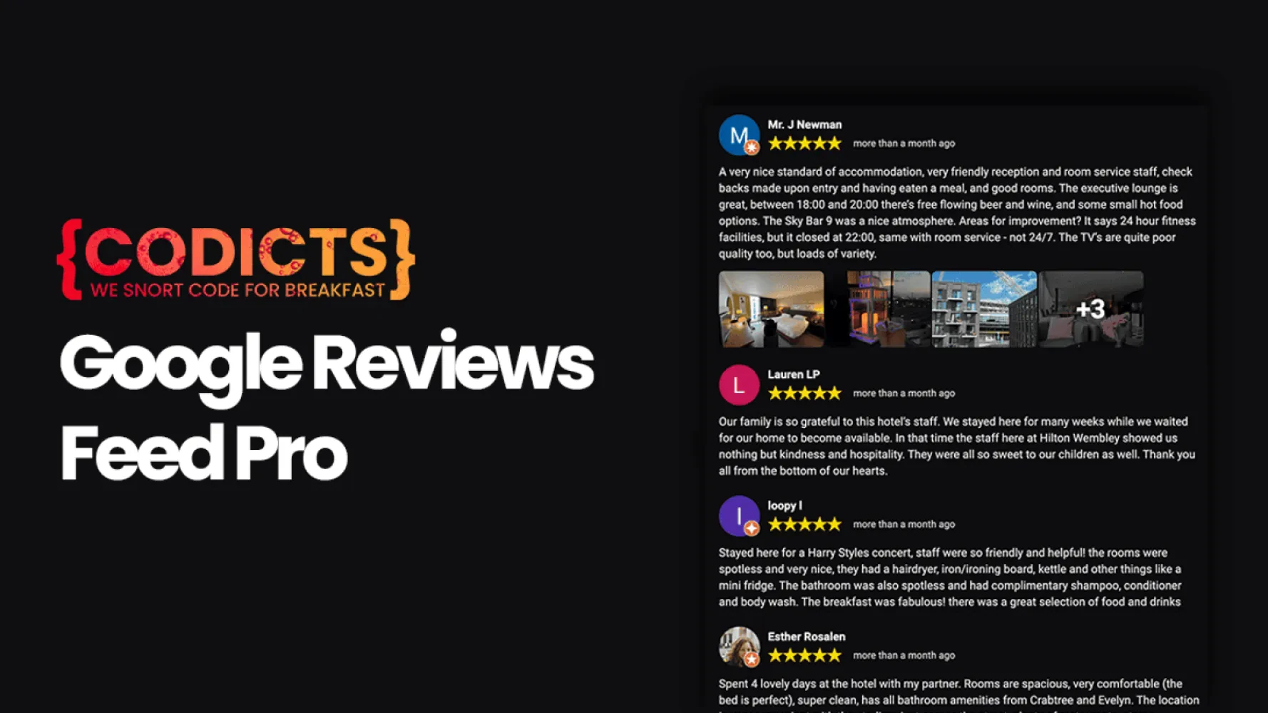 Voxel Google Reviews Feed Pro by CoDicts