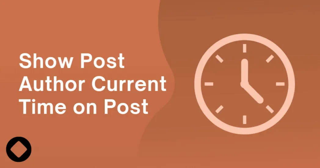 Show the Post Author's Current Time
